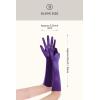 imageBABEYOND Long Opera Party 20s Satin Gloves Stretchy Adult Size Elbow Length 15 InchesPurple