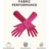 imageBABEYOND Long Opera Party 20s Satin Gloves Stretchy Adult Size Elbow Length 15 InchesRose Red