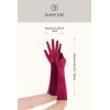 imageBABEYOND Long Opera Party 20s Satin Gloves Stretchy Adult Size Elbow Length 15 InchesWine Red