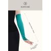 imageBABEYOND Long Opera Party 20s Satin Gloves Stretchy Adult Size Elbow LengthHole Green