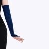 imageBABEYOND Long Opera Party 20s Satin Gloves Stretchy Adult Size Elbow LengthNavy Blue