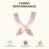 imageBABEYOND Long Opera Party 20s Satin Gloves Stretchy Adult Size Elbow LengthPink