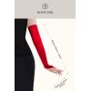 imageBABEYOND Long Opera Party 20s Satin Gloves Stretchy Adult Size Elbow LengthRed