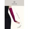 imageBABEYOND Long Opera Party 20s Satin Gloves Stretchy Adult Size Elbow LengthWine Red
