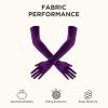 imageBABEYOND Long Opera Party Gloves  1920s Flapper Gatsby Costume Accessories Velvet Tea Party Elbow GlovesDark Purple
