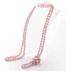 imageBABEYOND Long Pearl Necklace Faux Pearls Necklace Set Beaded Long Pearls Necklace 1920s Gatsby Costume JewelryPink