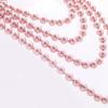imageBABEYOND Long Pearl Necklace Faux Pearls Necklace Set Beaded Long Pearls Necklace 1920s Gatsby Costume JewelryPink