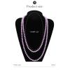 imageBABEYOND Long Pearl Necklace Faux Pearls Necklace Set Beaded Long Pearls Necklace 1920s Gatsby Costume JewelryPurple