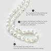 imageBABEYOND Long Pearl Necklace Faux Pearls Necklace Set Beaded Long Pearls Necklace 1920s Gatsby Costume JewelryWhite