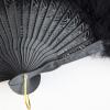 imageBABEYOND Marabou Feather Fan 20s Vintage Folding Fan Flapper Hand Fan for Costume Dancing Show Tea Party Wedding Decoration PinkPink RibBlackRedBlack Rib
