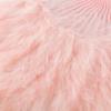 imageBABEYOND Marabou Feather Fan 20s Vintage Folding Fan Flapper Hand Fan for Costume Dancing Show Tea Party Wedding Decoration PinkPink RibPinkpink Rib