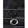 imageBABEYOND Mens Formal Suit Vest Slim Fit Waistcoat Business Vest for Suit TuxedoBlack