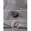 imageBABEYOND Mens Formal Suit Vest Slim Fit Waistcoat Business Vest for Suit TuxedoGray