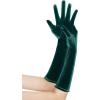 imageBABEYOND Opera Party Velvet Gloves  Short Tea Party Gloves 1920s Flapper Costume Accessories for WomenDark Green