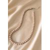 imageBABEYOND Round Imitation Pearl Necklace Wedding Pearl Necklace for BridesApricotn