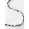 imageBABEYOND Round Imitation Pearl Necklace Wedding Pearl Necklace for BridesGrey