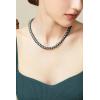 imageBABEYOND Round Imitation Pearl Necklace Wedding Pearl Necklace for BridesGrey Green