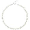 imageBABEYOND Round Imitation Pearl Necklace Wedding Pearl Necklace for BridesWhite