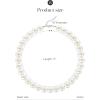 imageBABEYOND Round Imitation Pearl Necklace Wedding Pearl Necklace for BridesWhite