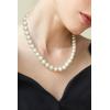 imageBABEYOND Round Imitation Pearl Necklace Wedding Pearl Necklace for BridesWhite