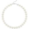 imageBABEYOND Round Imitation Pearl Necklace Wedding Pearl Necklace for BridesWhite