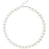imageBABEYOND Round Imitation Pearl Necklace Wedding Pearl Necklace for BridesWhite