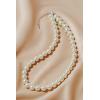 imageBABEYOND Round Imitation Pearl Necklace Wedding Pearl Necklace for BridesWhite