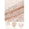 imageBABEYOND Sequin Dresses for Women  Wrap Bodycon Party Dress Ruched Fringe Sexy Night ClubwearRose Gold