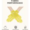 imageBABEYOND Short Satin Gloves for Women  Silk Opera Wedding Bridal Gloves Tea Party Banquet Costume 1920s Flapper AccessoriesYellow