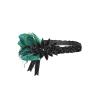 imageBABEYOND Vintage 1920s Flapper Headband Roaring 20s Great Gatsby Headpiece with Feather 1920s Flapper Gatsby Hair Accessories DarkgreenDark Green