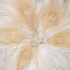 imageBABEYOND Vintage Bridal Feather Bouquet 1920s Ostrich Feather Fan Crystal Bridesmaid Bouquet 20s Gatsby Wedding Bouquet Flapper Accessories WhiteBeige
