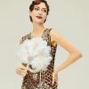imageBABEYOND Vintage Bridal Feather Bouquet 1920s Ostrich Feather Fan Crystal Bridesmaid Bouquet 20s Gatsby Wedding Bouquet Flapper Accessories WhiteWhite