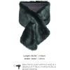 imageBABEYOND Womens Faux Fur Collar Shawl Faux Fur Scarf Wrap Evening Cape for Winter CoatDark Green