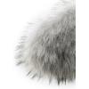 imageBABEYOND Womens Faux Fur Shawl Party Faux Fur Collar Fur Wraps for Winter Bridal Wedding Cover UpGray