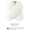 imageBABEYOND Womens Faux Fur Shawl Party Faux Fur Collar Fur Wraps for Winter Bridal Wedding Cover UpWhite