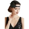 imageBABEYOND 1920s Flapper Headband Crystal Great Gatsby Headpiece Vintage 20s Flapper Gatsby Accessories Style4