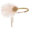 imageBABEYOND 1920s Flapper Headband Roaring 20s Headpiece Gatsby Ostrich Feather Headpiece with CrystalChampagne