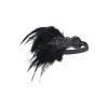 imageBABEYOND 1920s Flapper Headpiece Roaring 20s Great Gatsby Headband Vintage Feather Headband 1920s Flapper Gatsby Hair Accessories for Party BlackBlack