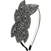 imageBABEYOND Flapper Headband 1920s Headpiece  Art Deco Headpiece Rhinestone Hair Accessories Headband for Women PartyBlack