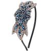 imageBABEYOND Flapper Headband 1920s Headpiece  Art Deco Headpiece Rhinestone Hair Accessories for Women Style2GreenStyle2Blue