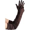 imageBABEYOND Long Opera Party 1920s Satin Tea Party Gloves Costume Stretchy Adult Size Upper Arm Length 27 quotBrown