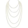 imageBABEYOND Vintage 1920s Gatsby Imitation Pearl Choker Necklace 20s Art Deco Flapper Accessories for Women White259 long necklace