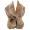 imageBABEYOND Womens Faux Fur Shawl Party Faux Fur Collar Fur Wraps for Winter Bridal Wedding Cover UpCamel
