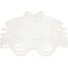 imageBABEYOND Womens Pearl Body Chain  Fashion Necklace Top Shawl Handmade Jewelry for WomenWhite  Pearl