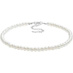 imageBABEYOND Round Imitation Pearl Choker Necklace Multi Strands Choker 20s Flapper Necklace Accessories for Gatsby Themed Party1layer