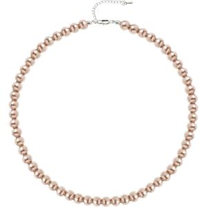 imageBABEYOND Round Imitation Pearl Necklace Wedding Pearl Necklace for BridesApricotn