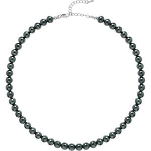 imageBABEYOND Round Imitation Pearl Necklace Wedding Pearl Necklace for BridesGrey Green