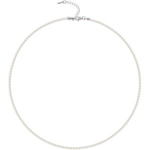 imageBABEYOND Round Imitation Pearl Necklace Wedding Pearl Necklace for BridesWhite