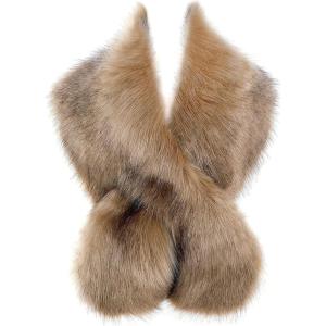 imageBABEYOND Womens Faux Fur Shawl Party Faux Fur Collar Fur Wraps for Winter Bridal Wedding Cover UpCamel