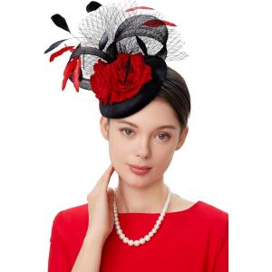 imageBABEYOND womens DerbiesBlack Red